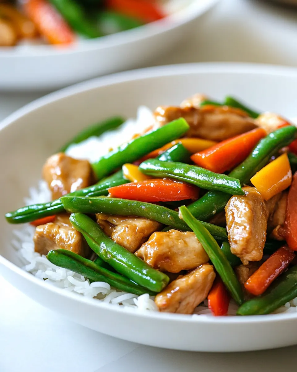 Easy Panda Express-Inspired String Bean Chicken recipe photo
