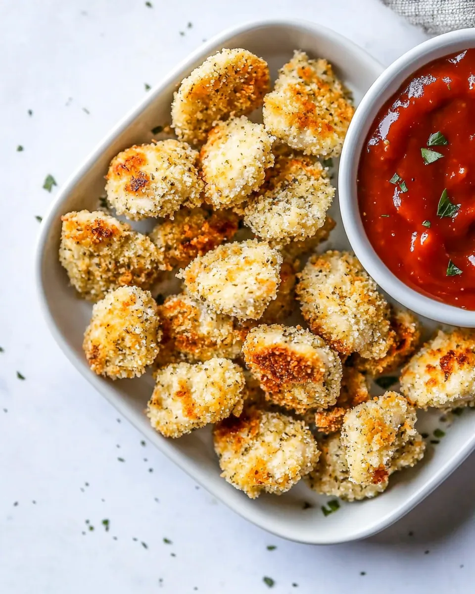 Delicious Parmesan Baked Chicken Nuggets picture