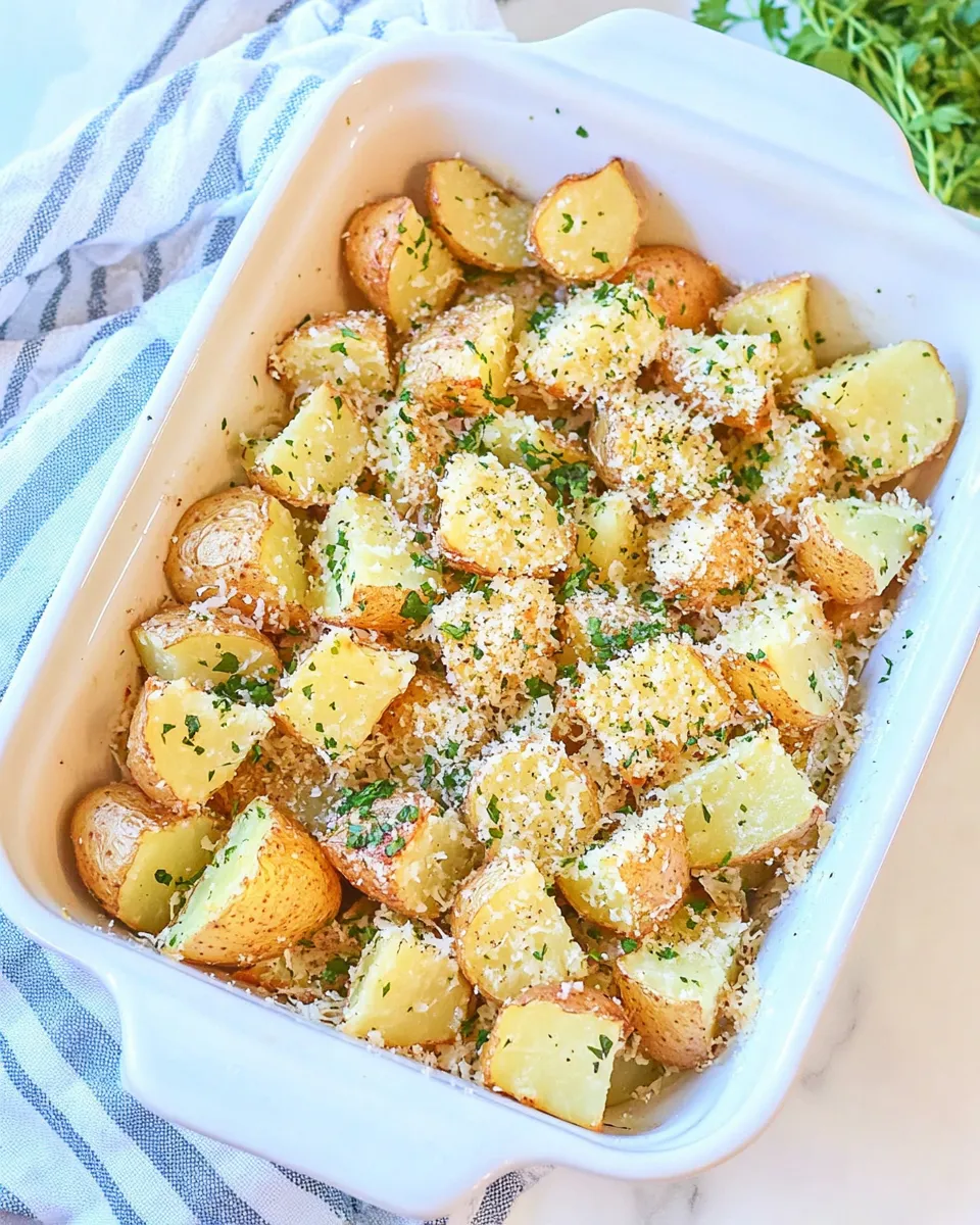 Classic Parmesan Potatoes photo
