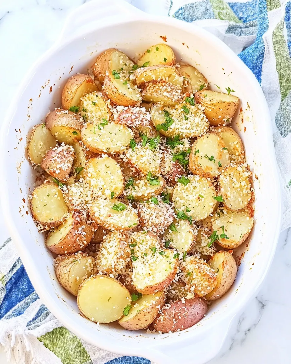 Delicious Parmesan Potatoes dish photo