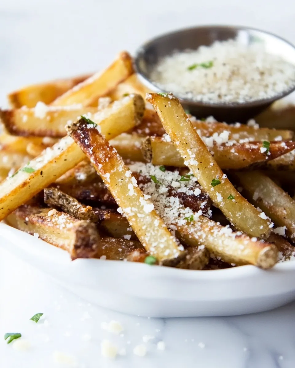 Homemade Parmesan Truffle Fries Recipe photo