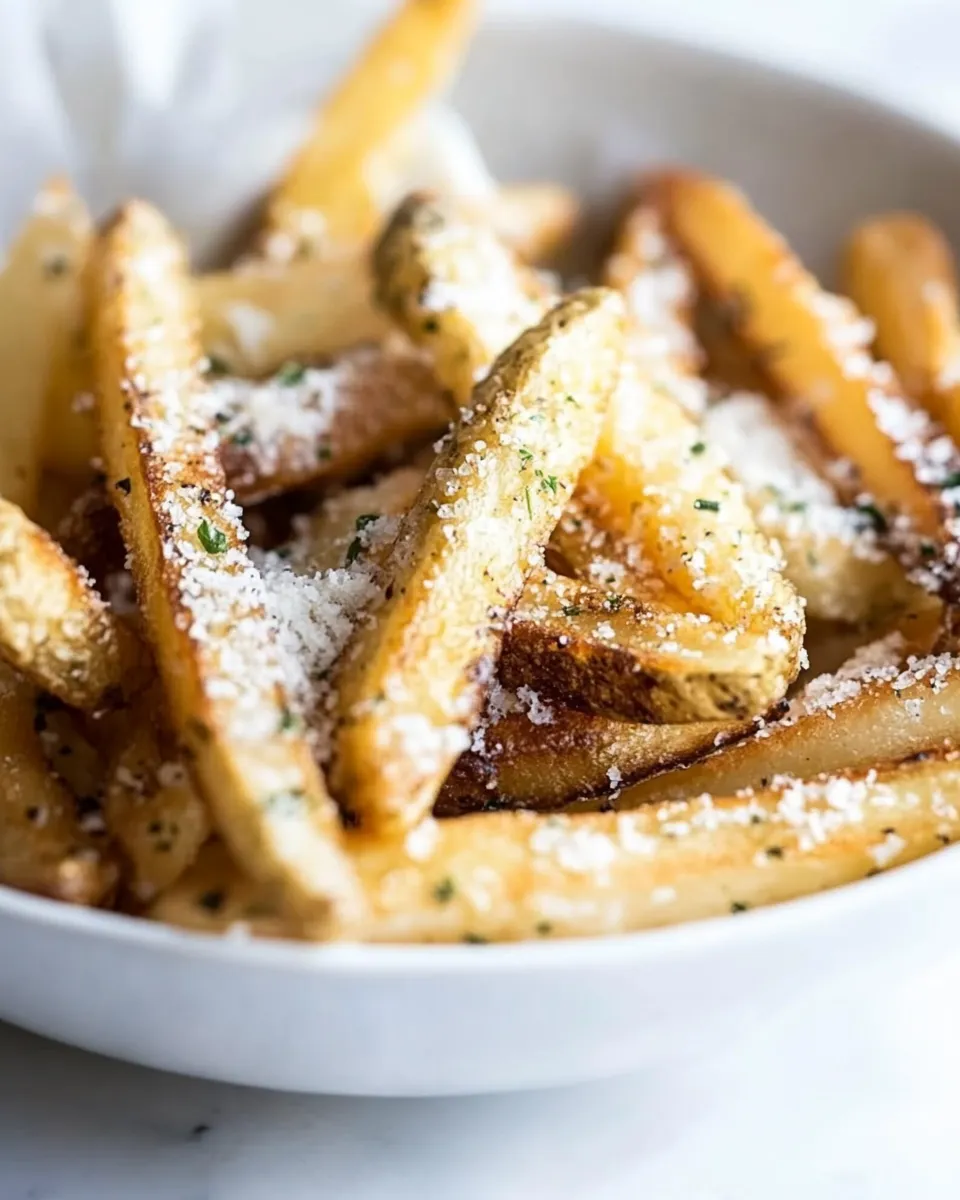 Classic Parmesan Truffle Fries Recipe image
