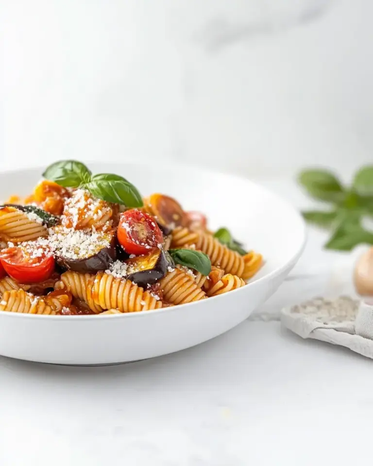 Homemade Pasta alla Norma - Eggplant Pasta picture
