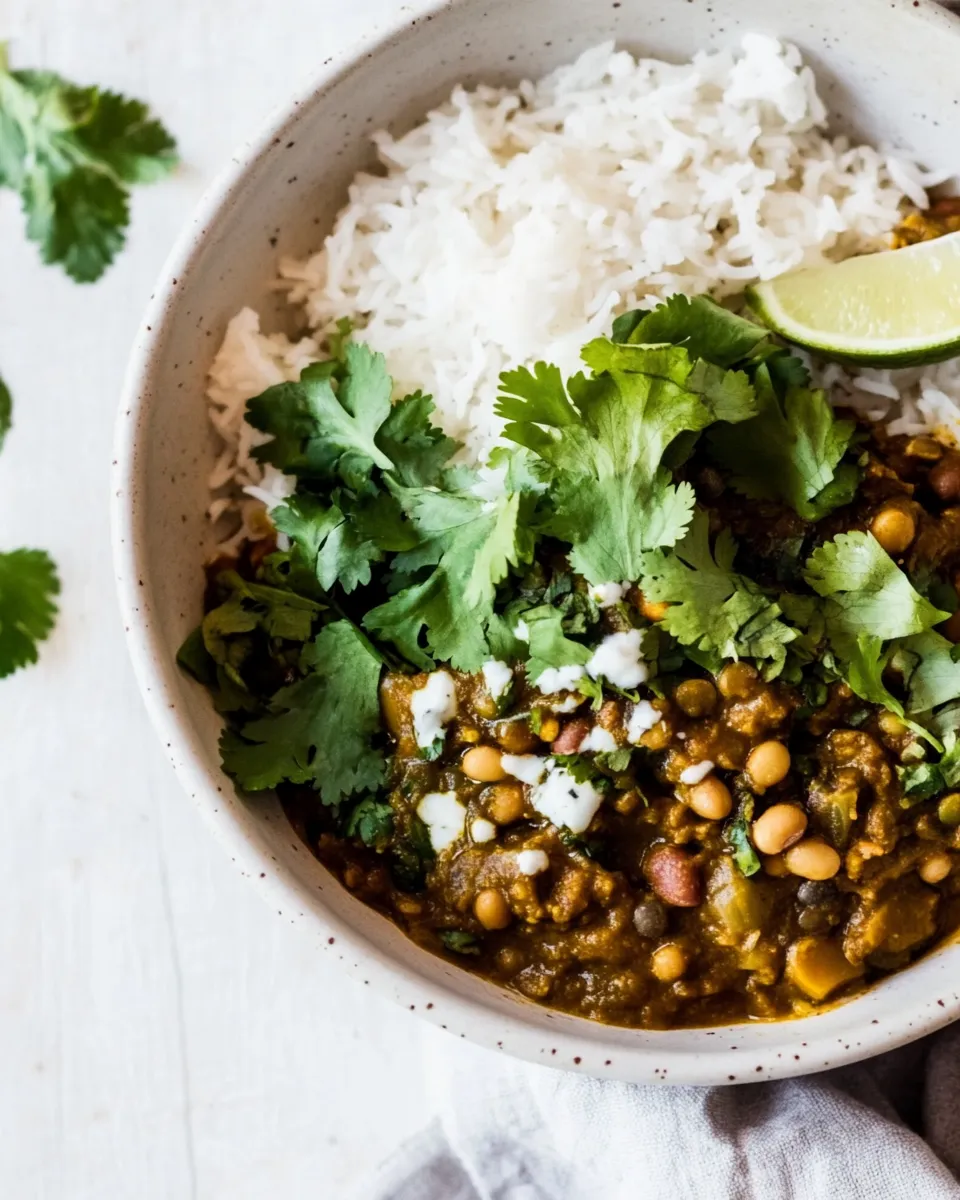 Classic Peanut-Lentil Curry image