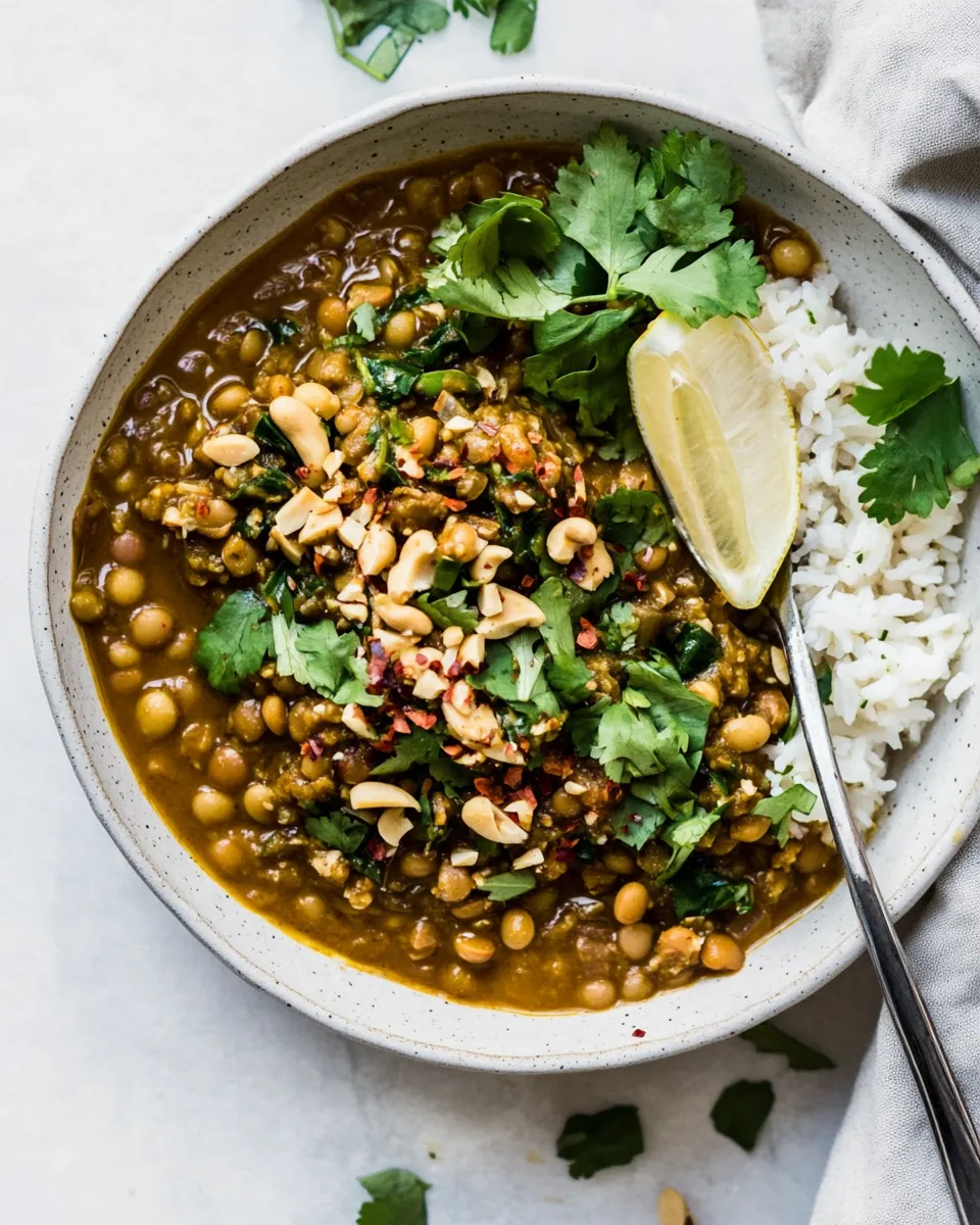 Easy Peanut-Lentil Curry picture