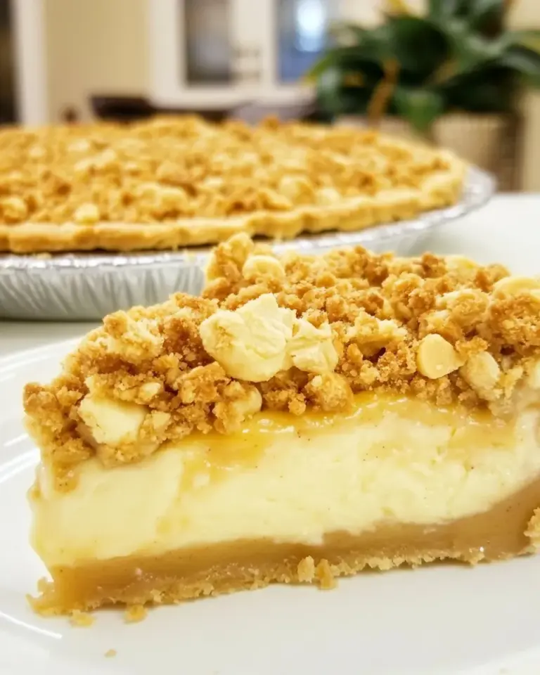 Homemade Peanut Butter Crunch Pie photo