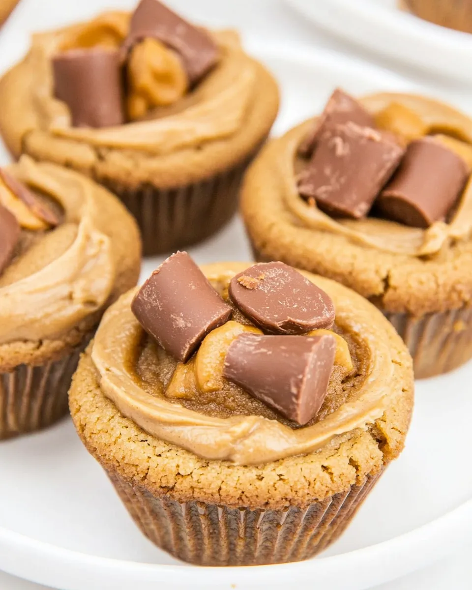 Easy Peanut Butter Cup Cookie Cups picture