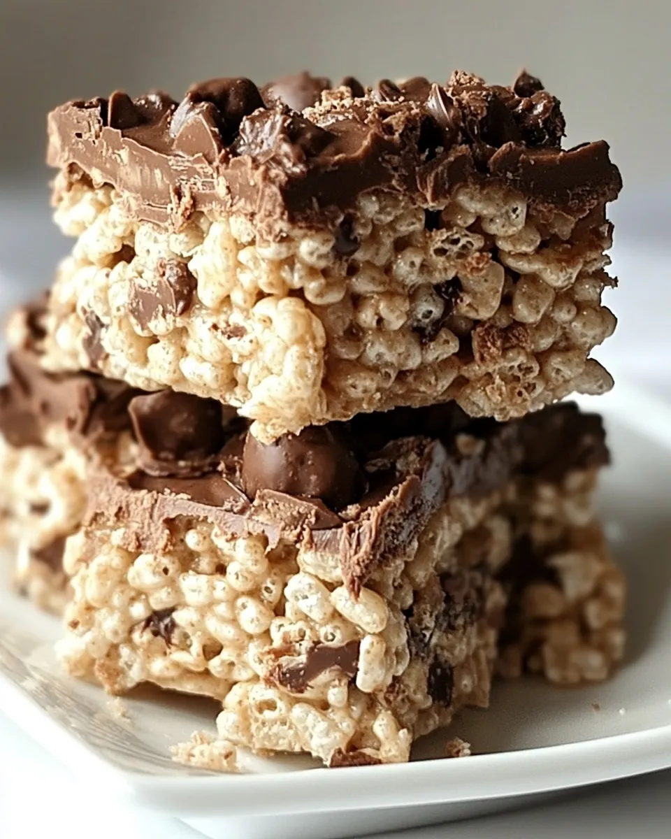 Easy Peanut Butter Cup Rice Krispies Treats image