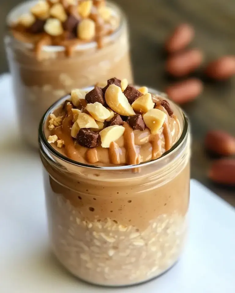 Homemade Peanut Butter Overnight Oats recipe photo