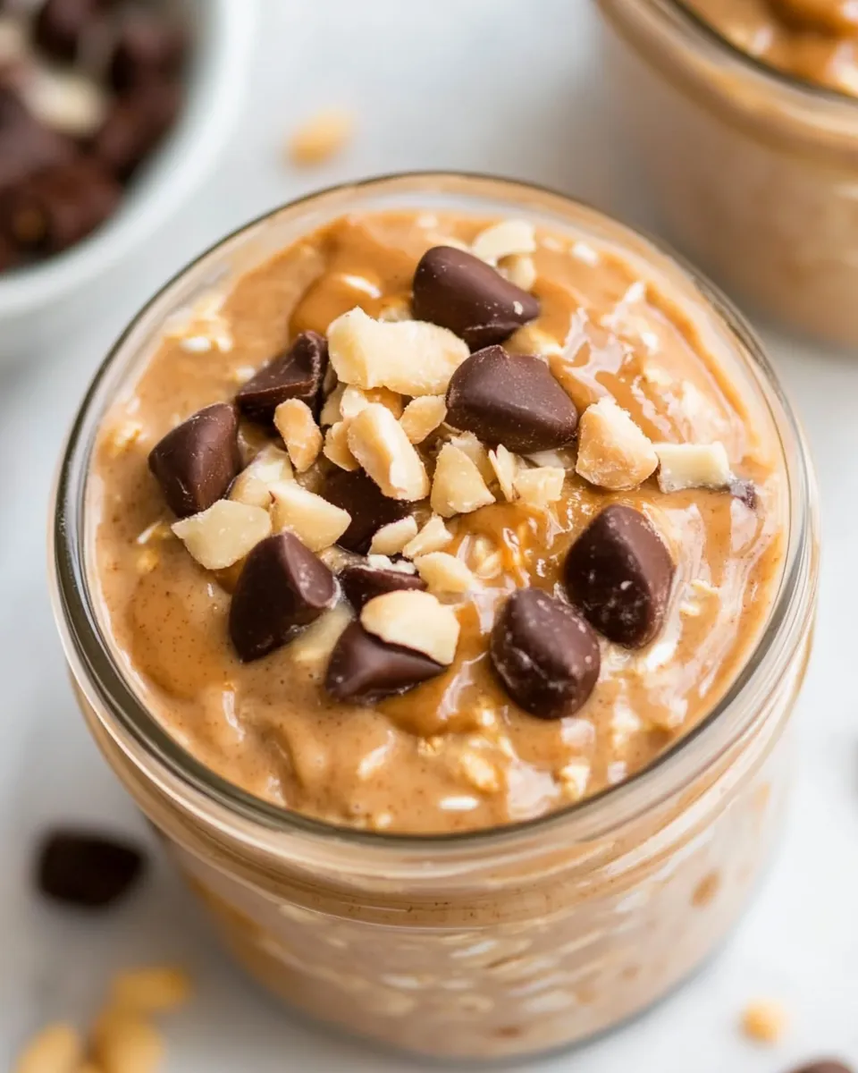 Classic Peanut Butter Overnight Oats image