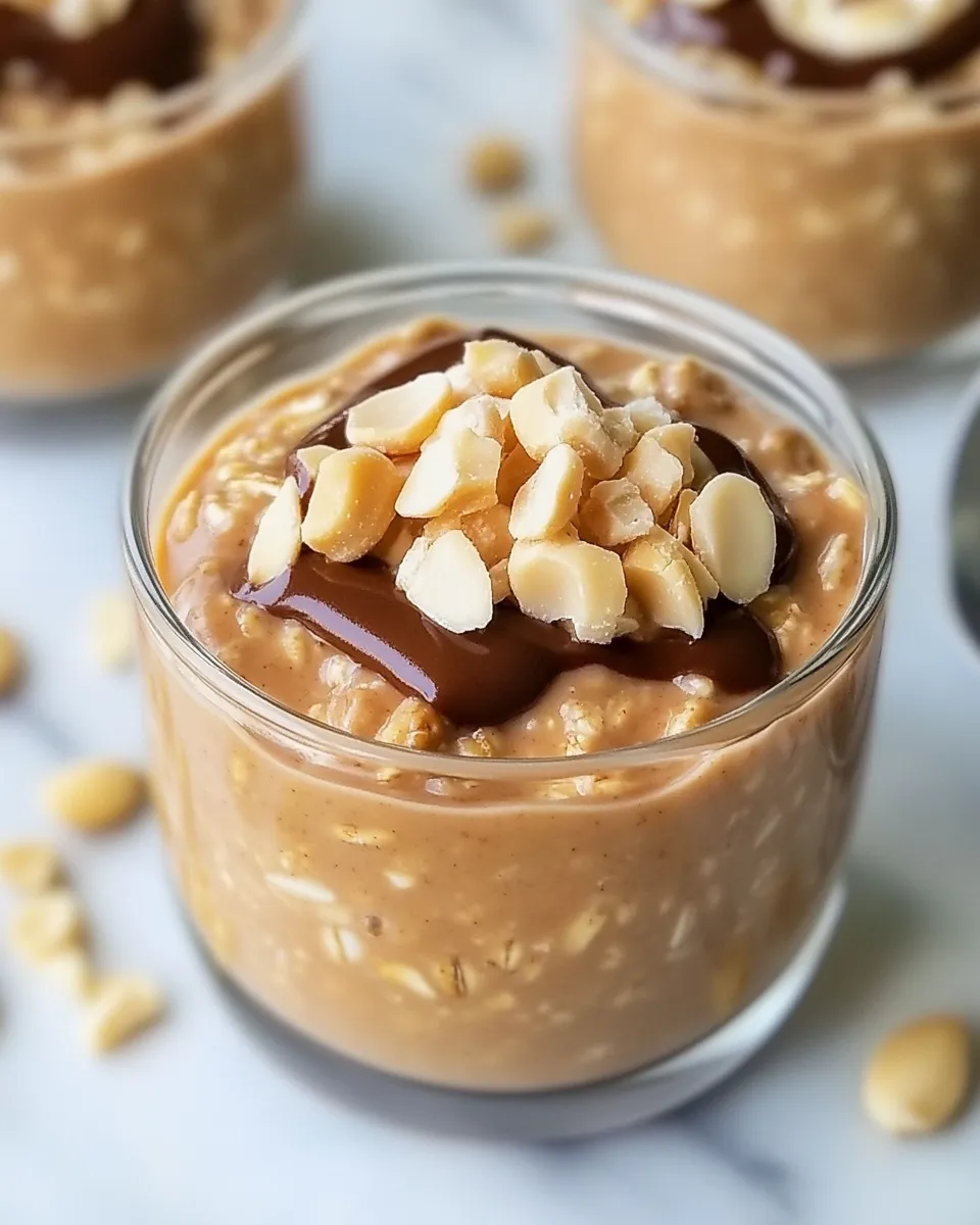 Easy Peanut Butter Overnight Oats picture
