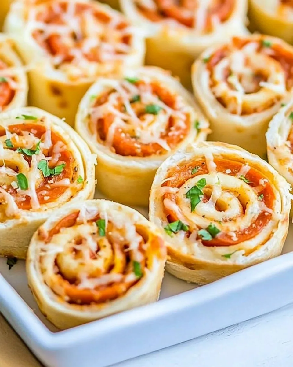 Easy Pepperoni Pizza Pinwheels picture