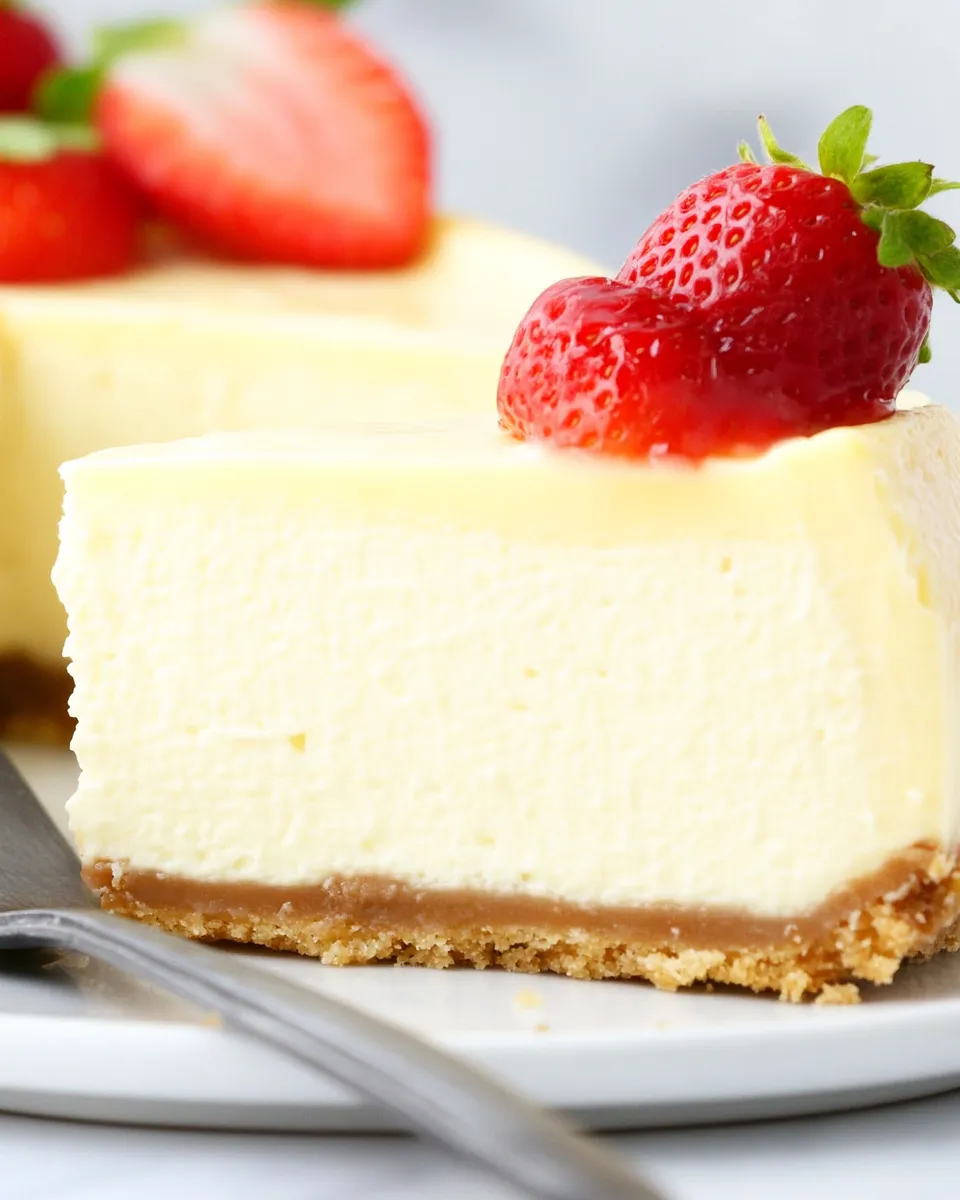 Classic Perfect Cheesecake image