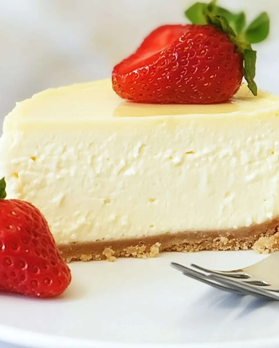 Easy Perfect Cheesecake picture