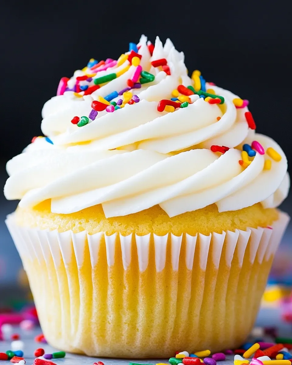 Easy Perfect Vanilla Cupcake Recipe picture
