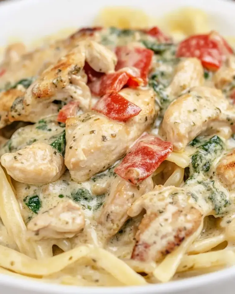 Homemade Pesto Chicken Florentine photo