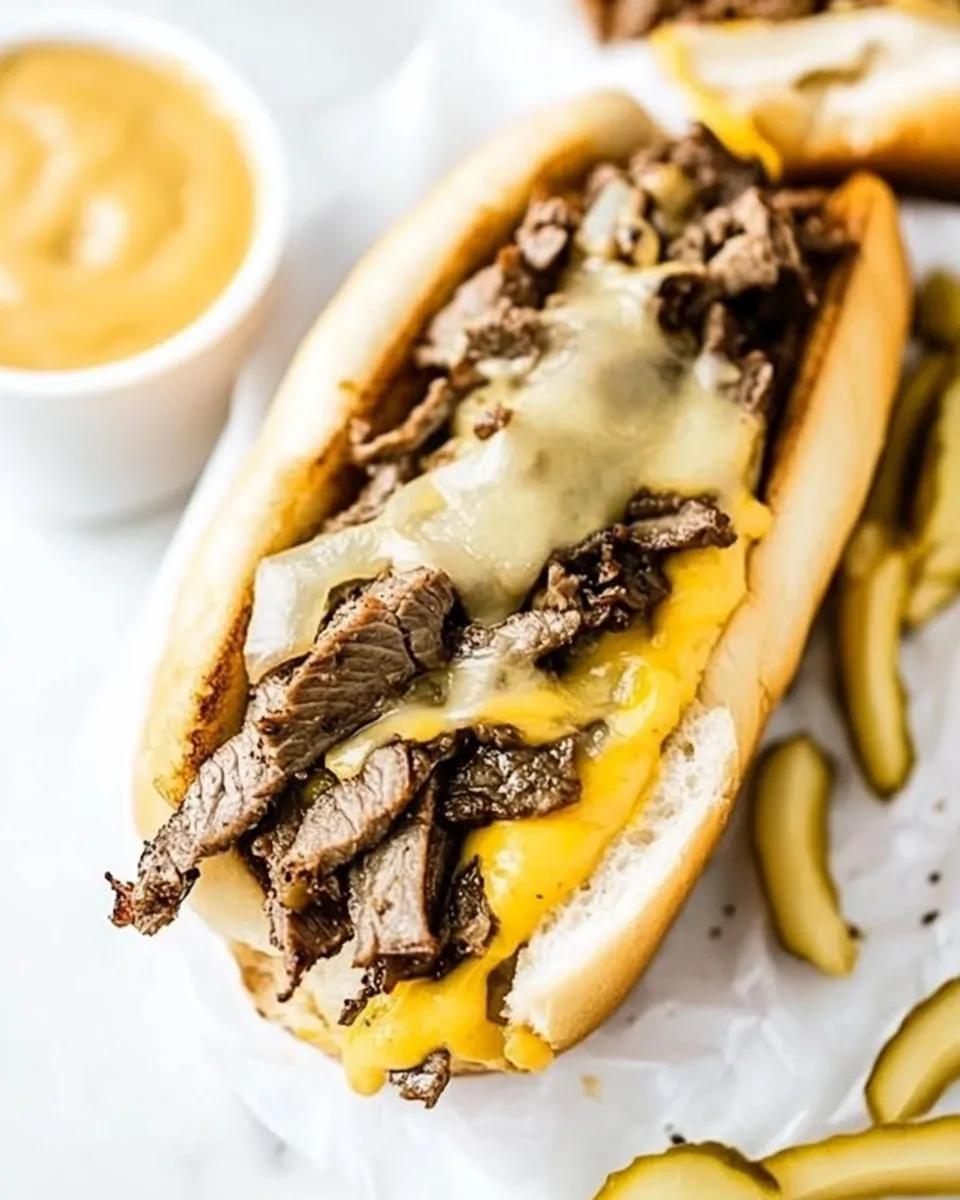Classic Philly Cheesesteak Recipe image