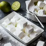 Delicious Pillowy-soft homenade lime marshmallows photo