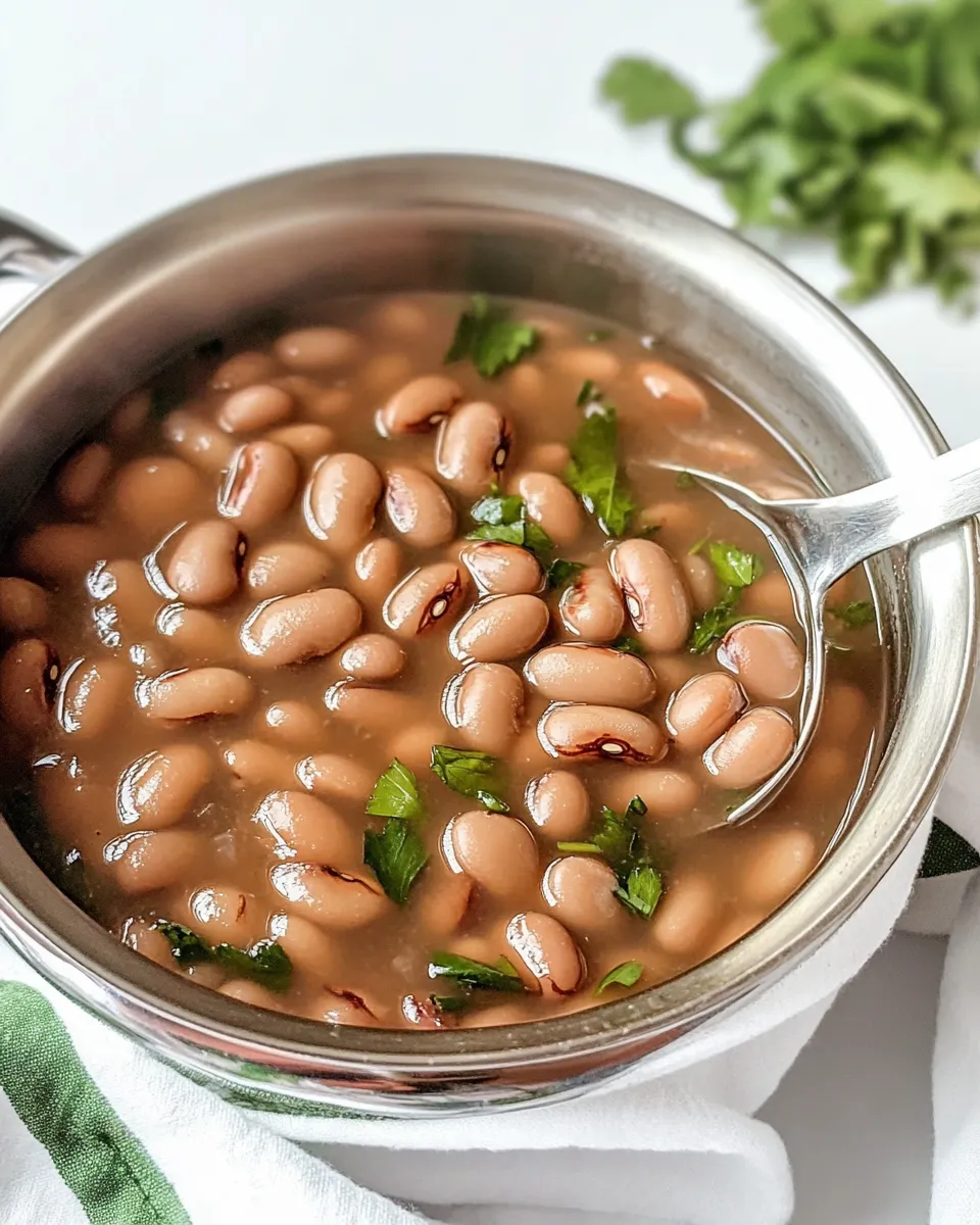 Delicious Pinto Beans Recipe shot