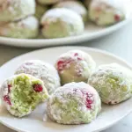 Homemade Pistachio Cherry Meltaways photo