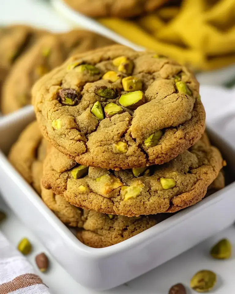 Homemade Pistachio Cookies photo