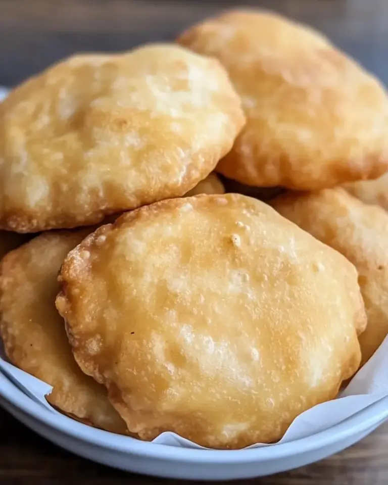 Homemade Poori (Puri) Indian Deep-Fried Bread photo