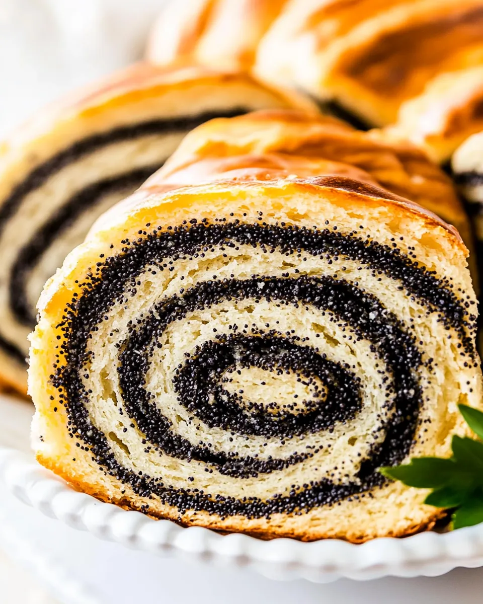 Delicious Poppy Seed Roll shot