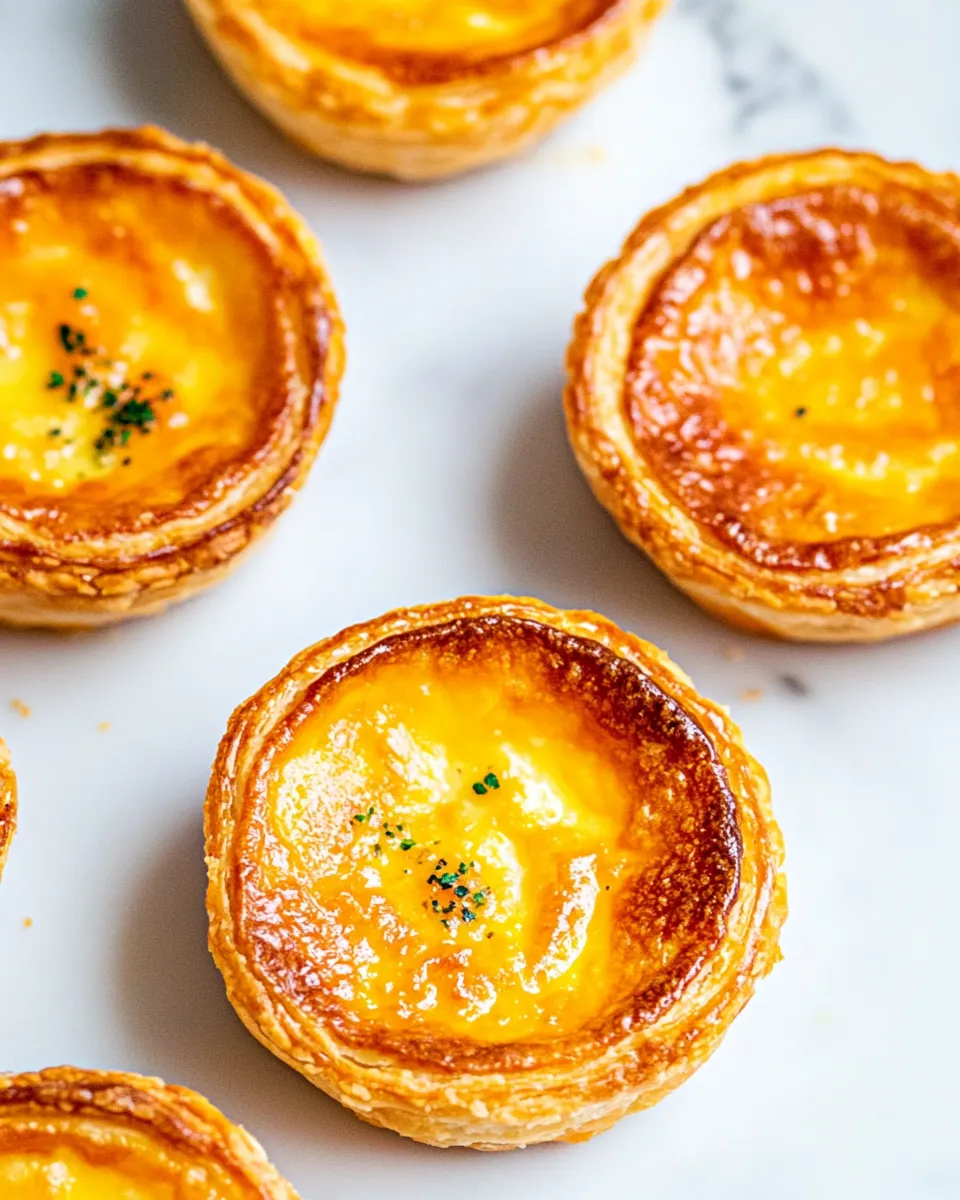 Homemade Portuguese Egg Tarts photo