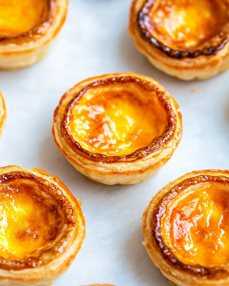 Classic Portuguese Egg Tarts image