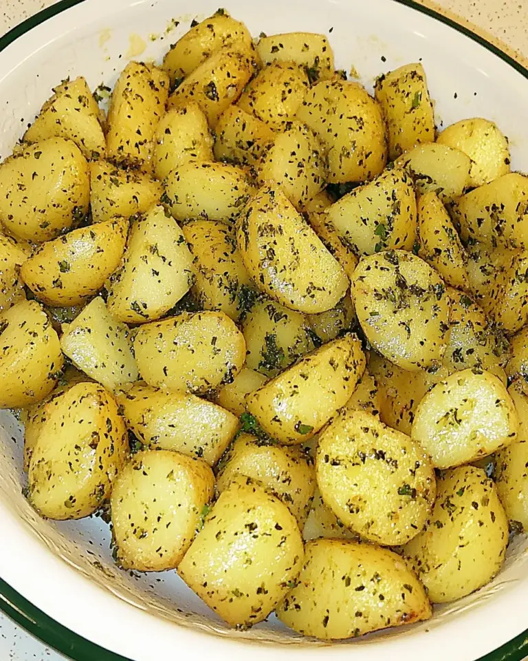 Homemade Potatoes Sauted with Butter, Parsley and Garlic photo
