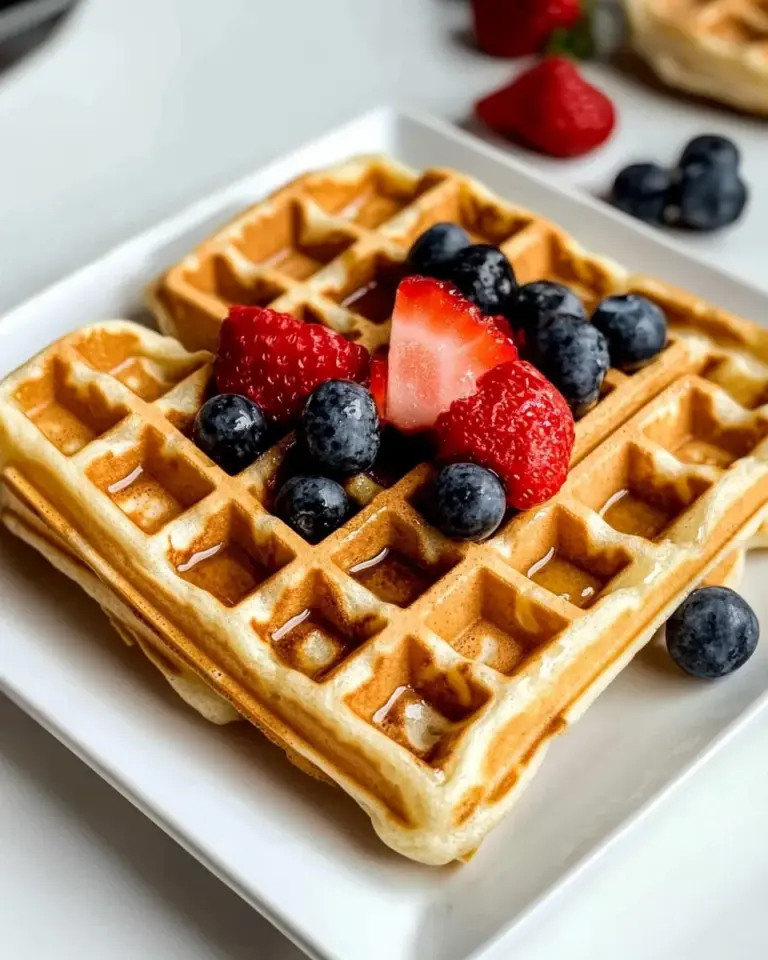 Homemade Protein Waffles photo