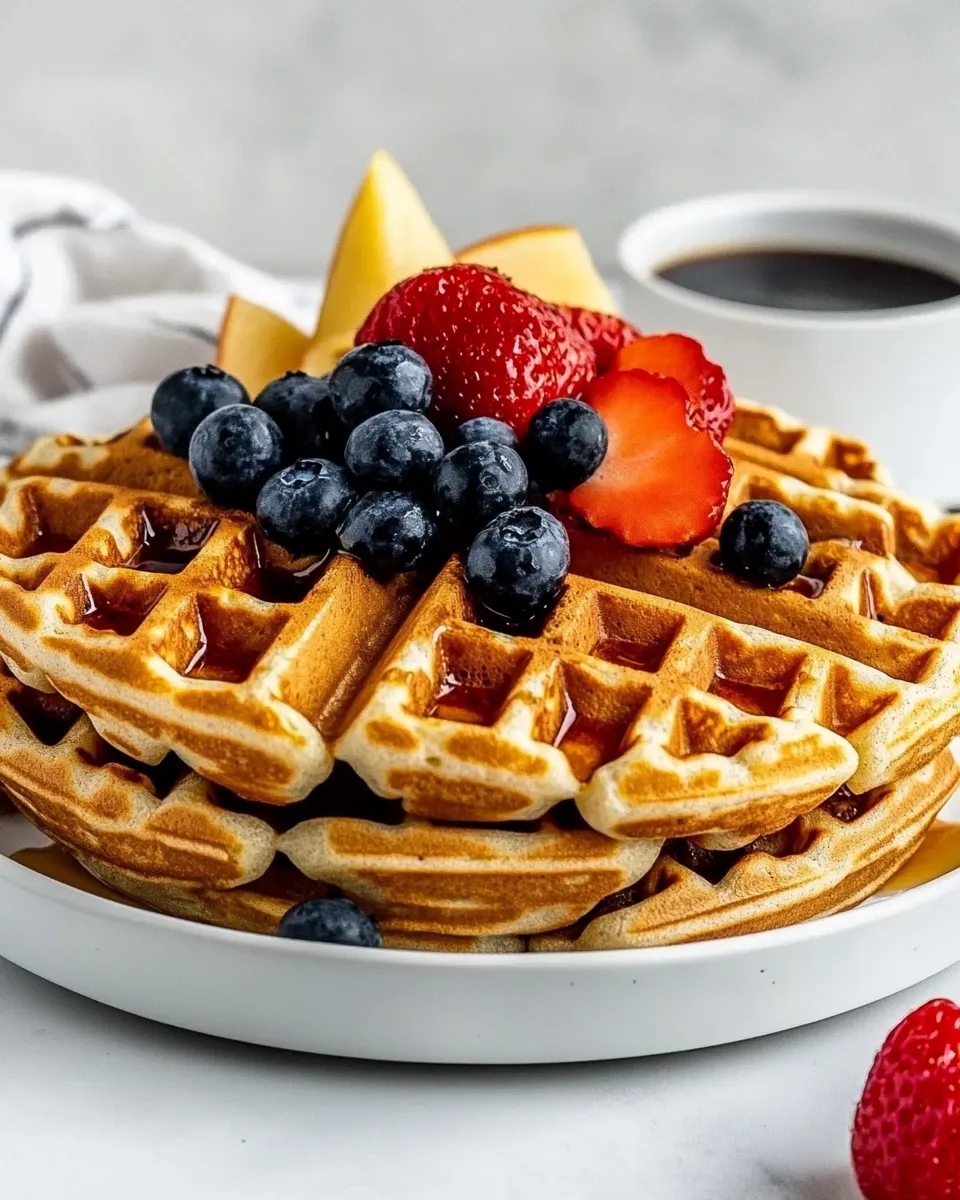 Classic Protein Waffles image