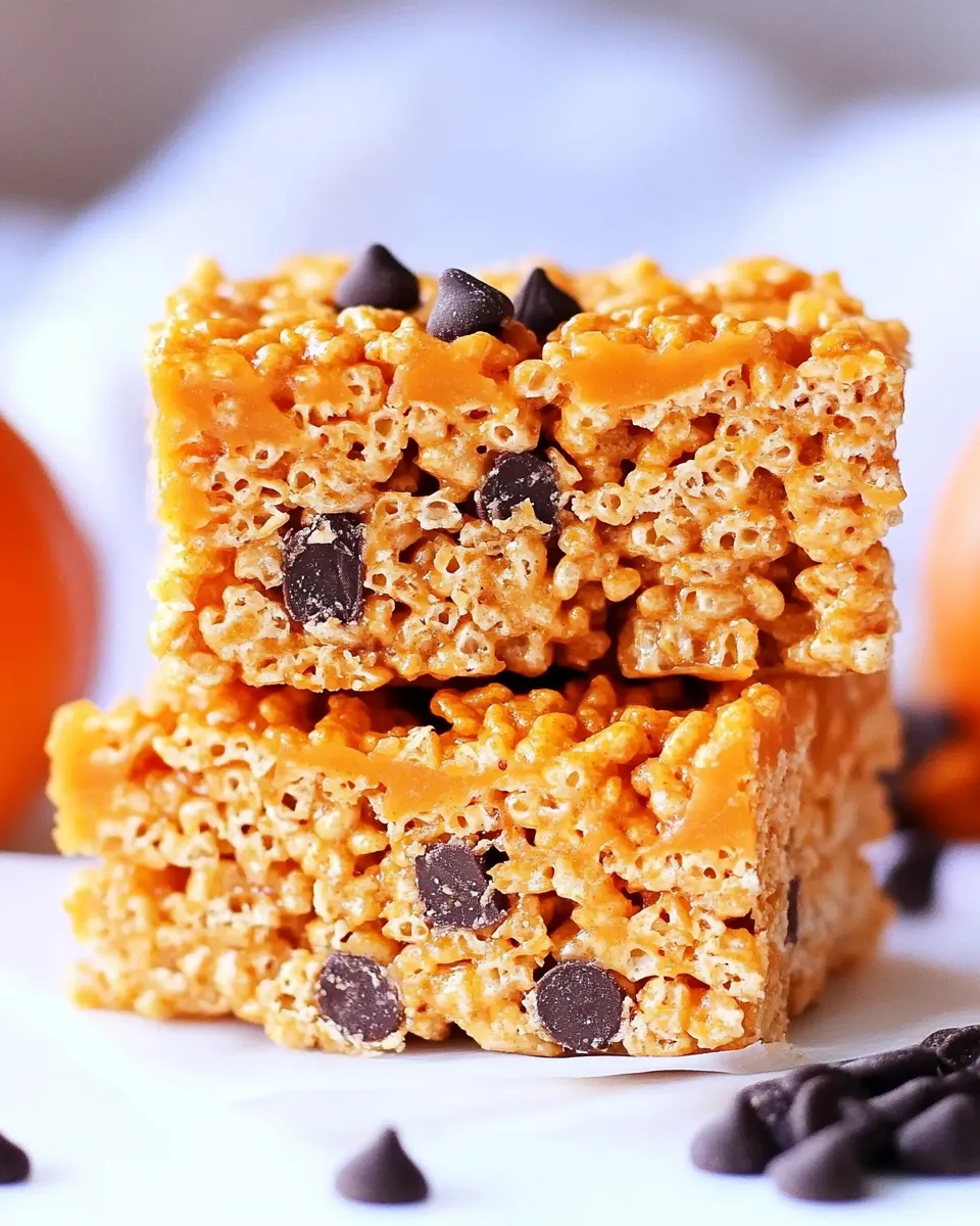 Delicious Pumpkin Spice Rice Krispies Treats photo