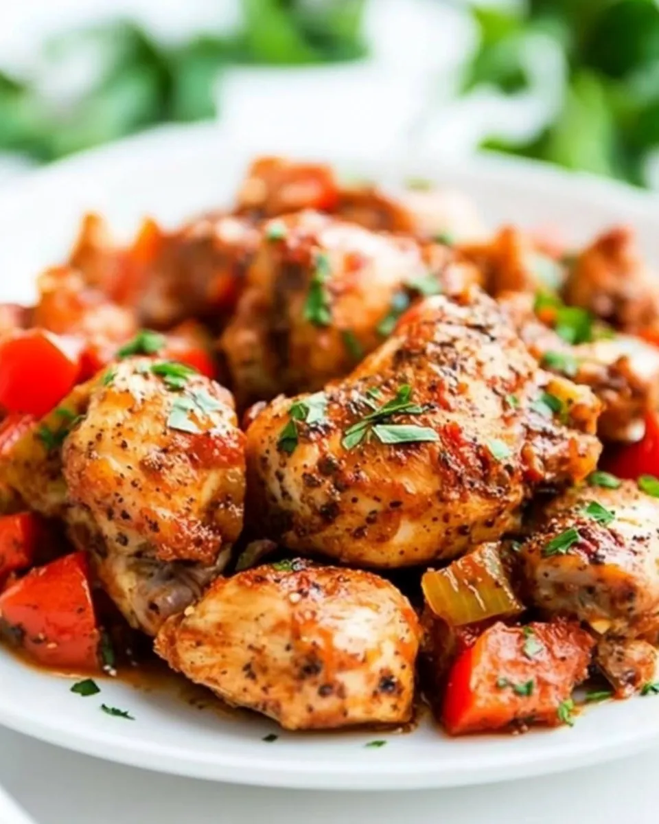 Easy QUICK AND SMOKY PAPRIKA CHICKEN image