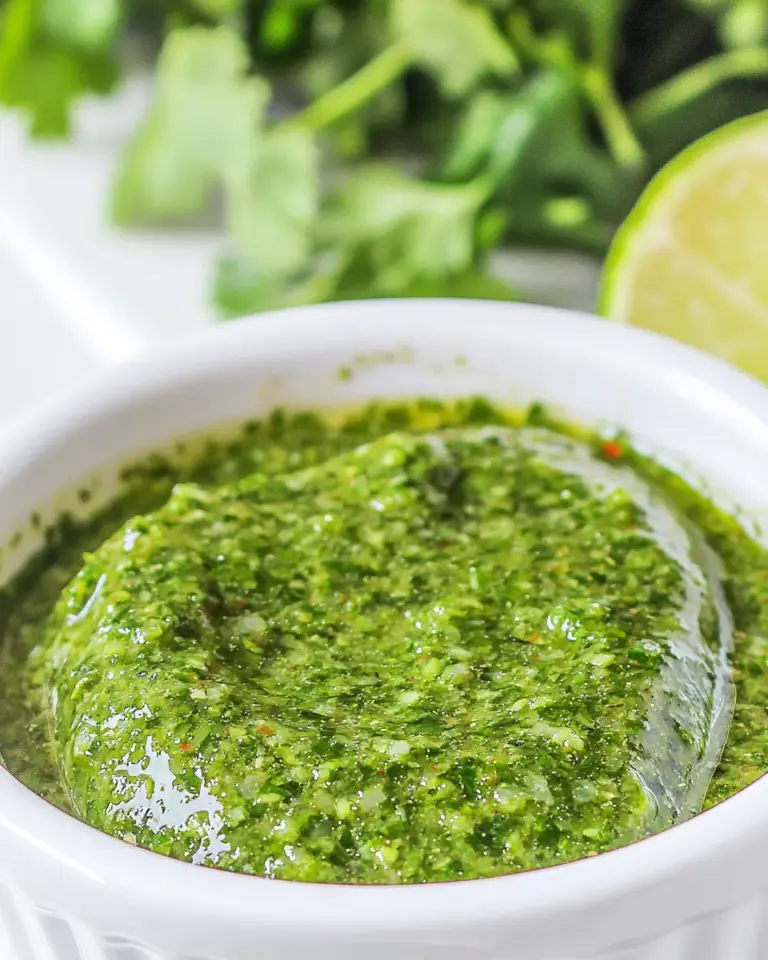 Homemade Quick and Easy Cilantro Lime Marinade photo
