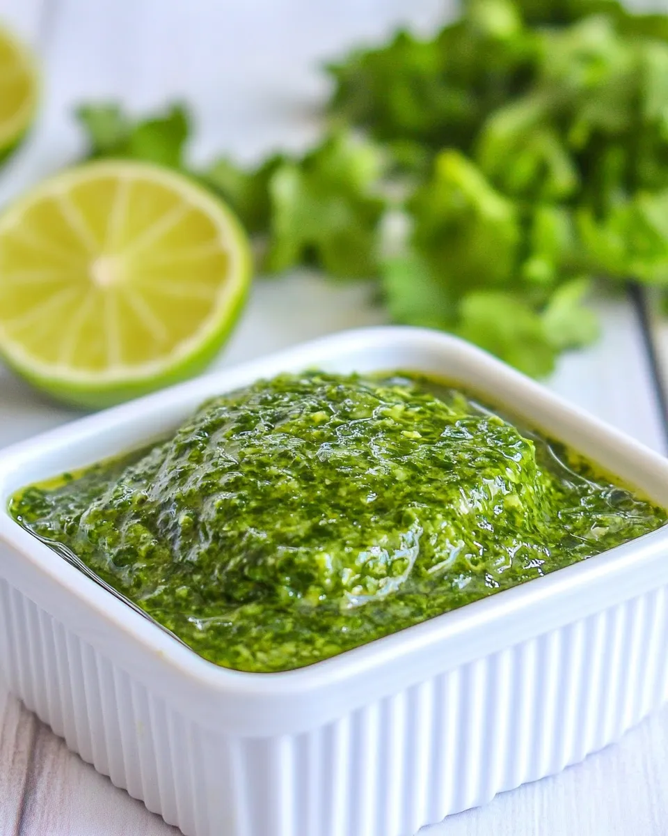 Classic Quick and Easy Cilantro Lime Marinade image