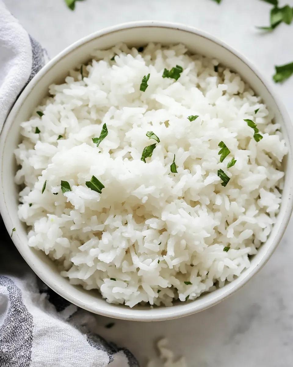 Classic Quick and Easy Coconut Rice image