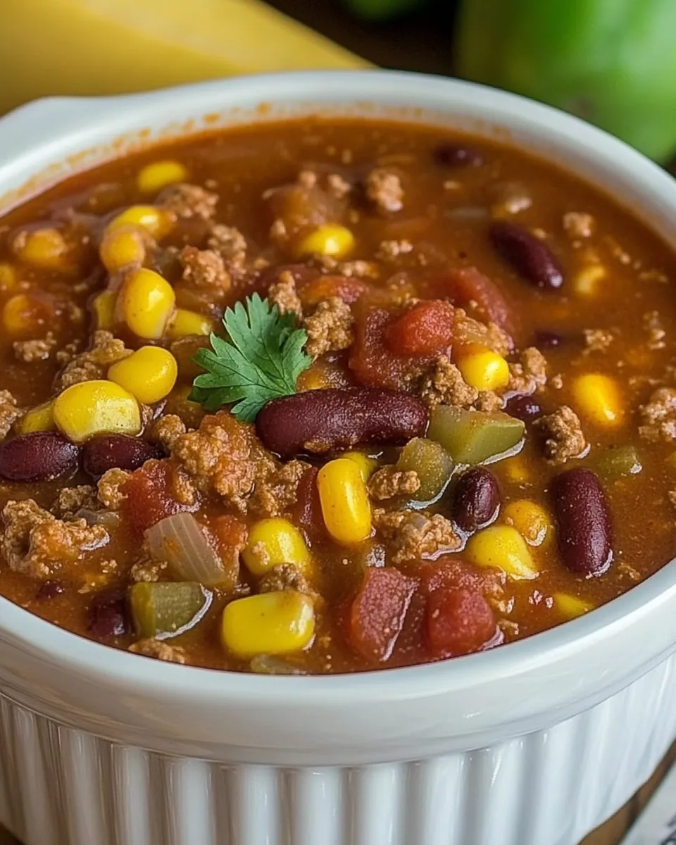 Homemade Quick and Easy Taco Soup Recipe photo