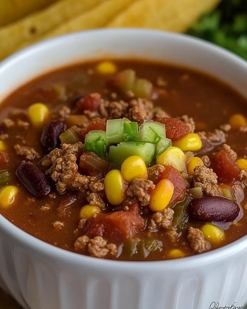 Delicious Quick and Easy Taco Soup Recipe picture