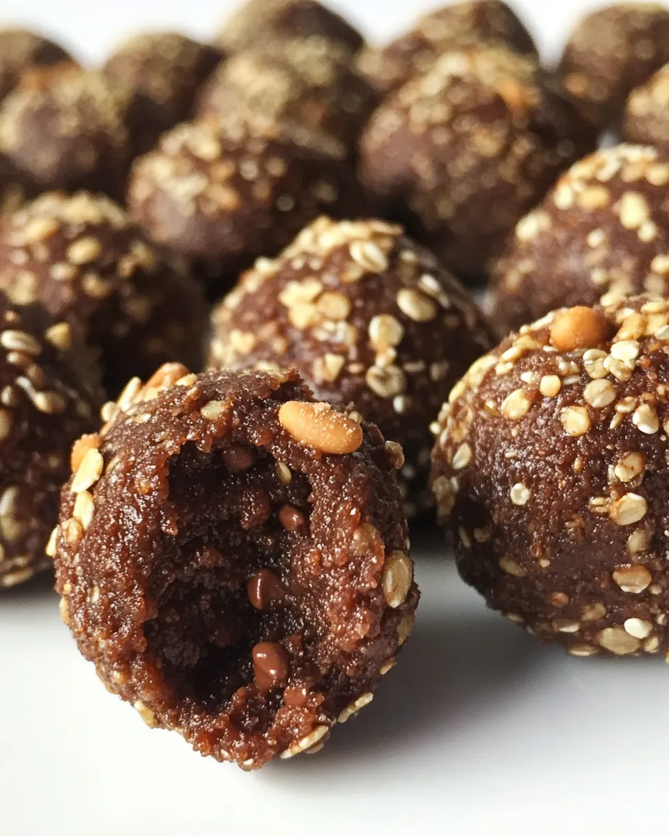 Homemade Quinoa Chocolate Drops photo