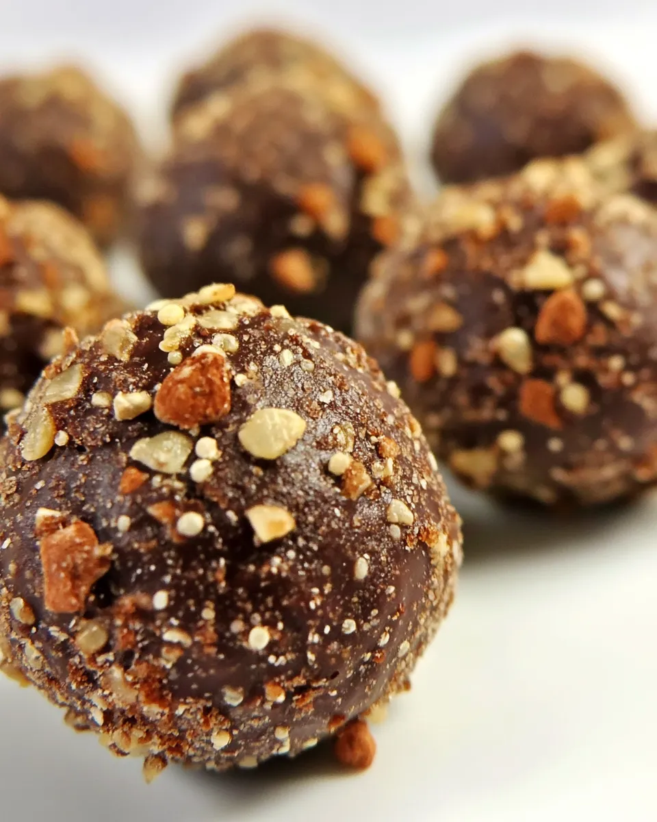 Easy Quinoa Chocolate Drops recipe photo