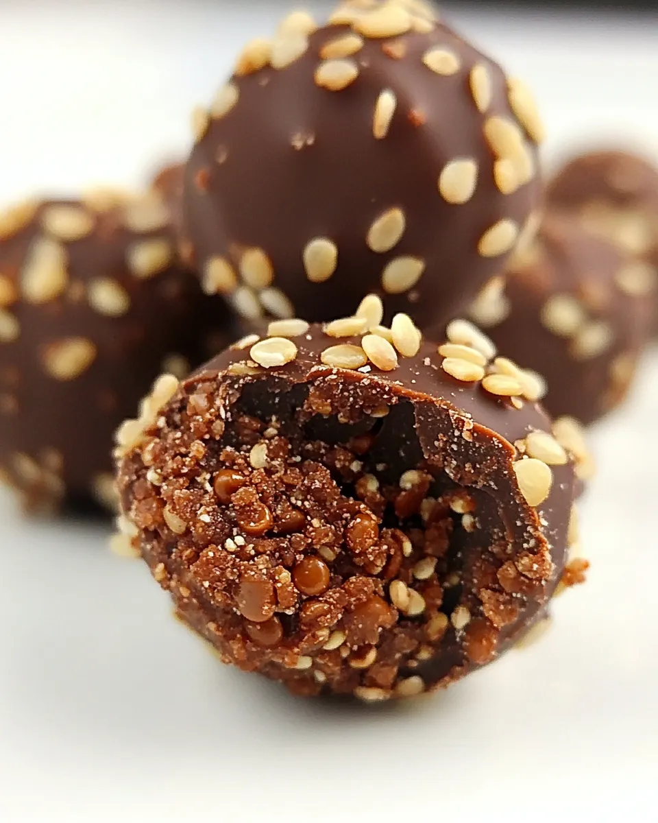 Delicious Quinoa Chocolate Drops shot