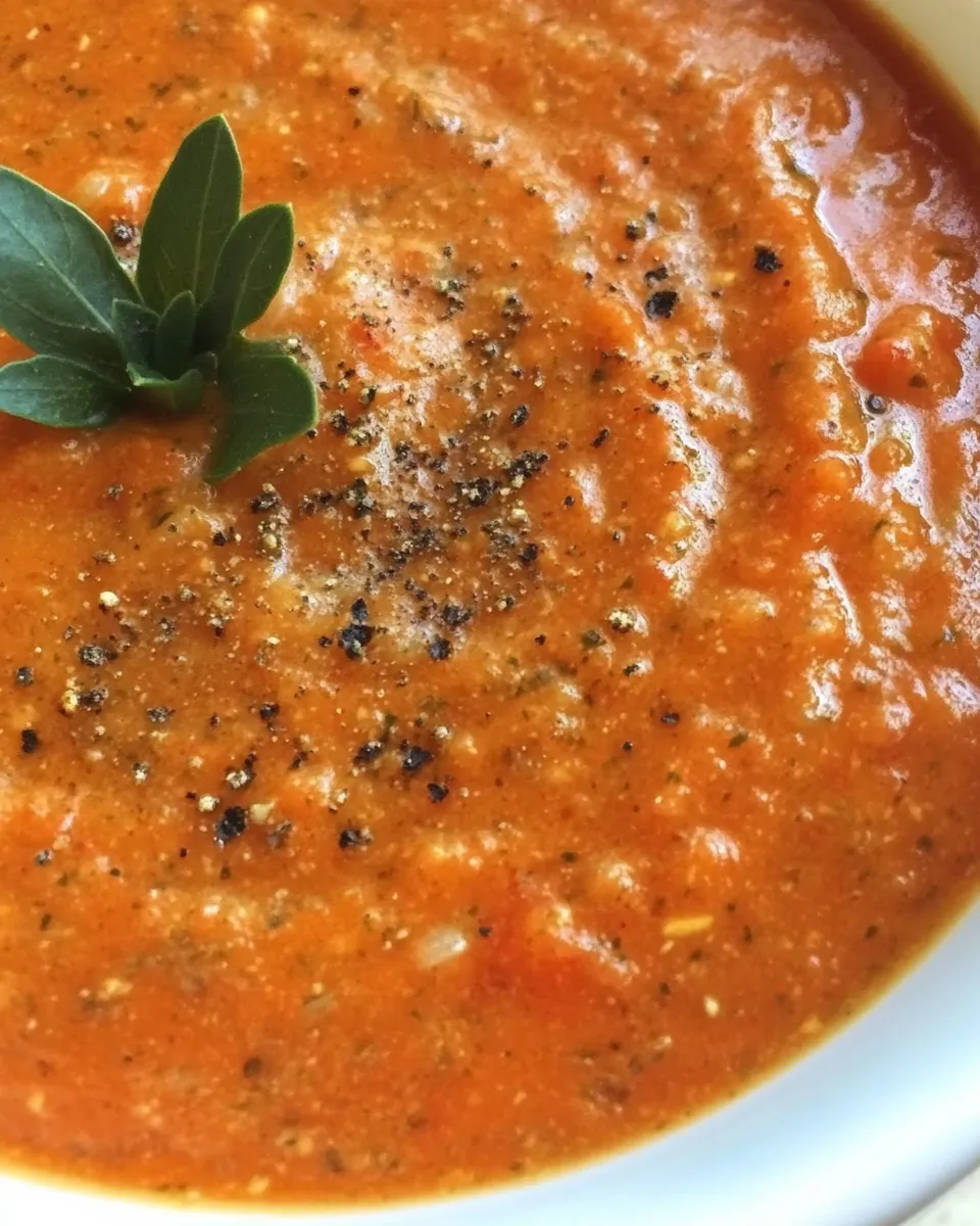 Classic Red Pepper Tomato Sauce image