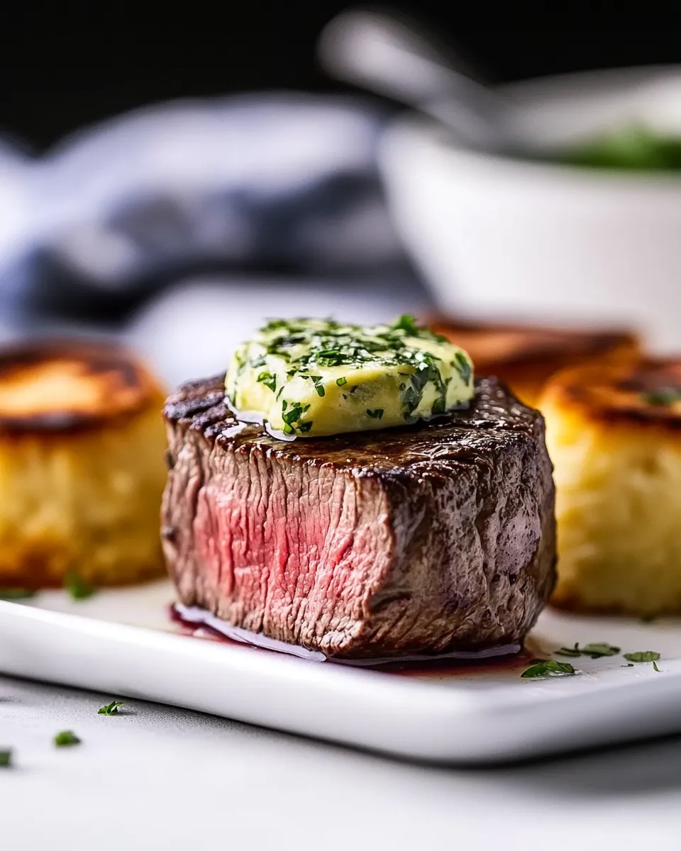 Best Restaurant Steak Recipe with Cilantro Steak Butter picture