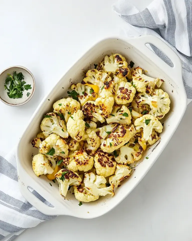 Homemade Roasted Cauliflower photo