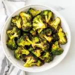 Homemade Roasted Frozen Broccoli photo