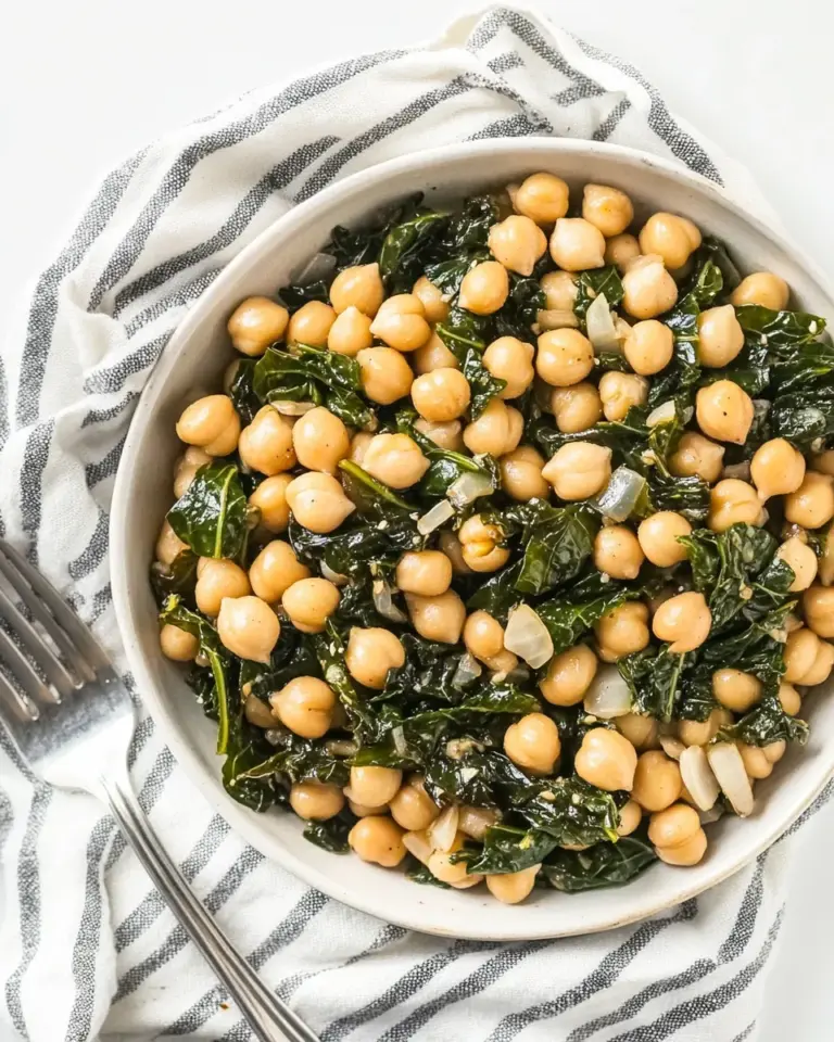 Homemade Roasted Garbanzo Beans with Garlic and Swiss Chard photo