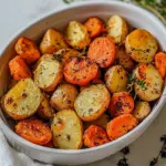 Homemade Roasted Potatoes and Carrots Recipe photo