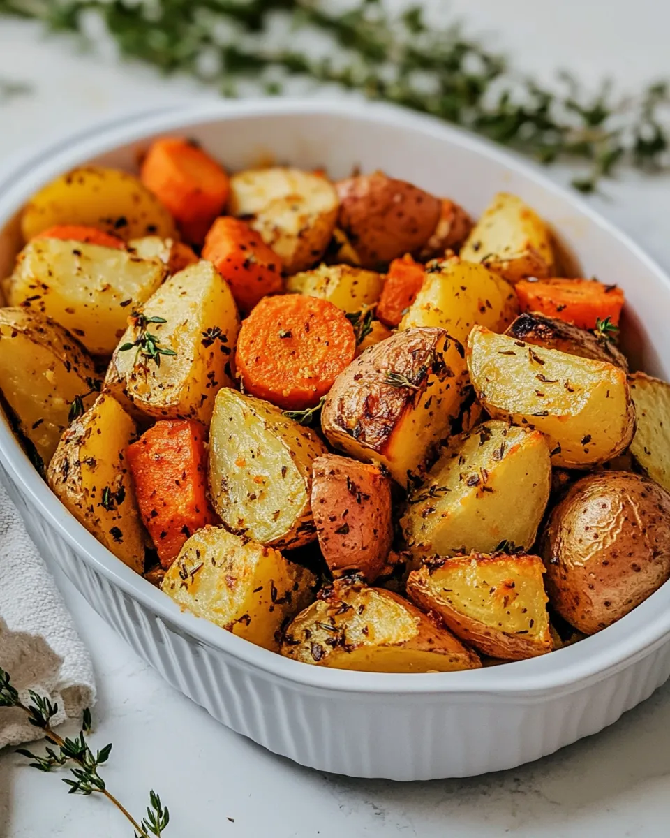 Easy Roasted Potatoes and Carrots Recipe picture