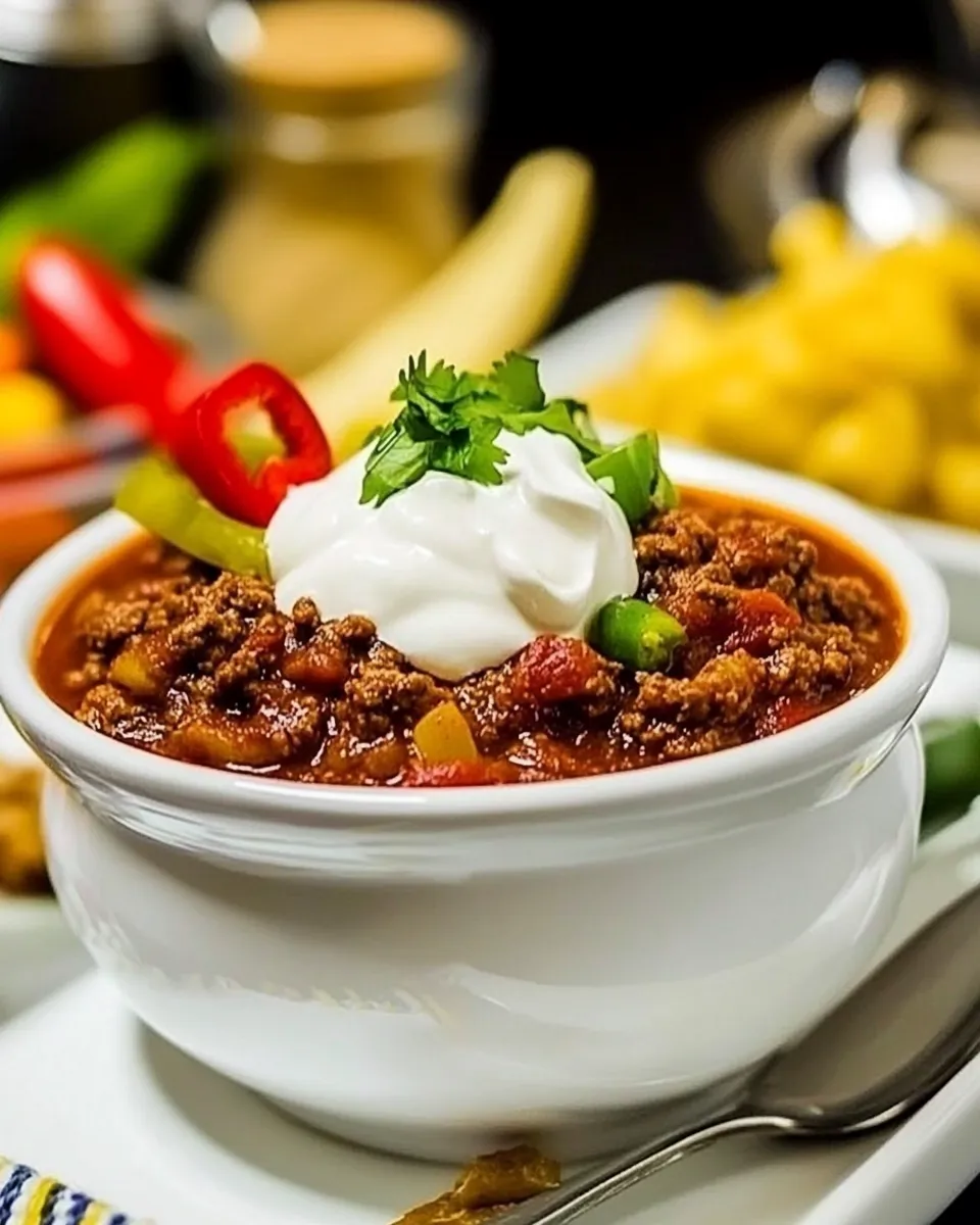 Easy Rotel Chili photo